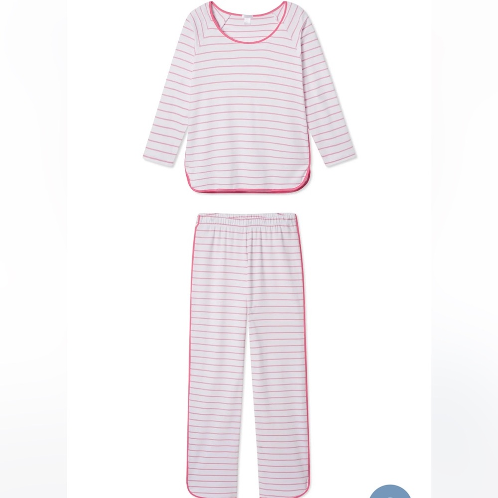 Lake Pima Long-Long Set in Rose/Red